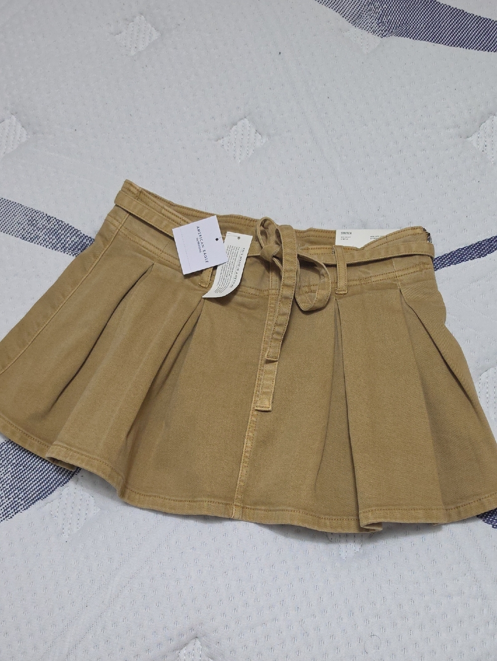 Americans Eagle Mini Skort with Tie Belt